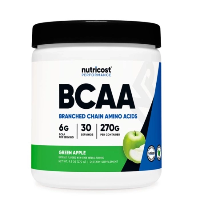 Nutricost Мускулна маса - BCAA, 270g