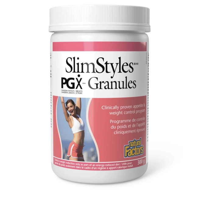 Natural Factors PGX® SlimStyles® / За отслабване / x 300 g гранули
