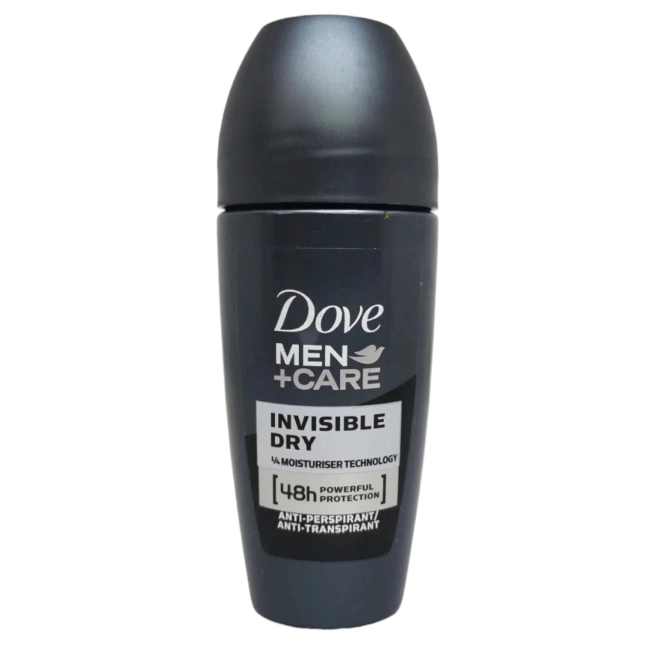 Dove MEN + CARE Invisible Dry Рол-он дезодорант против изпотяване за мъже 50 мл