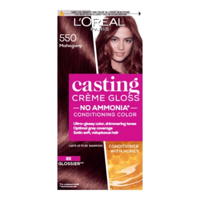 L'OREAL PARIS CASTING CREME GLOSS Боя за коса 550 Mahogany