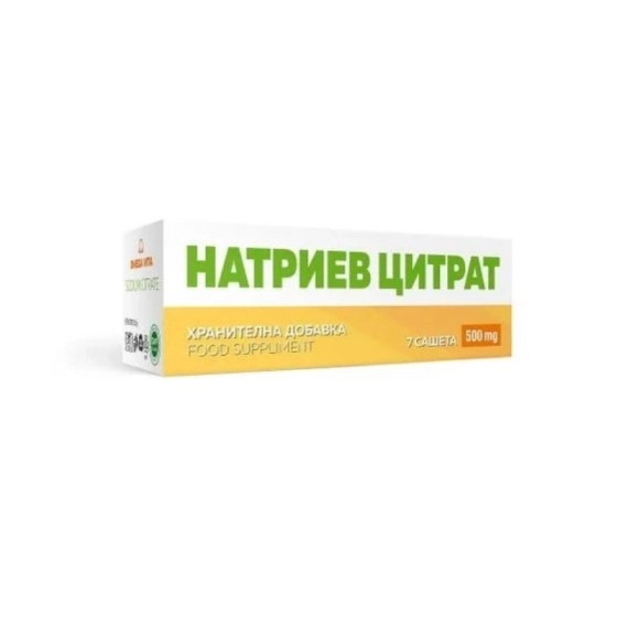 ОМЕГАВИТА НАТРИЕВ ЦИТРАТ 500МГ Х 7 САШЕ
