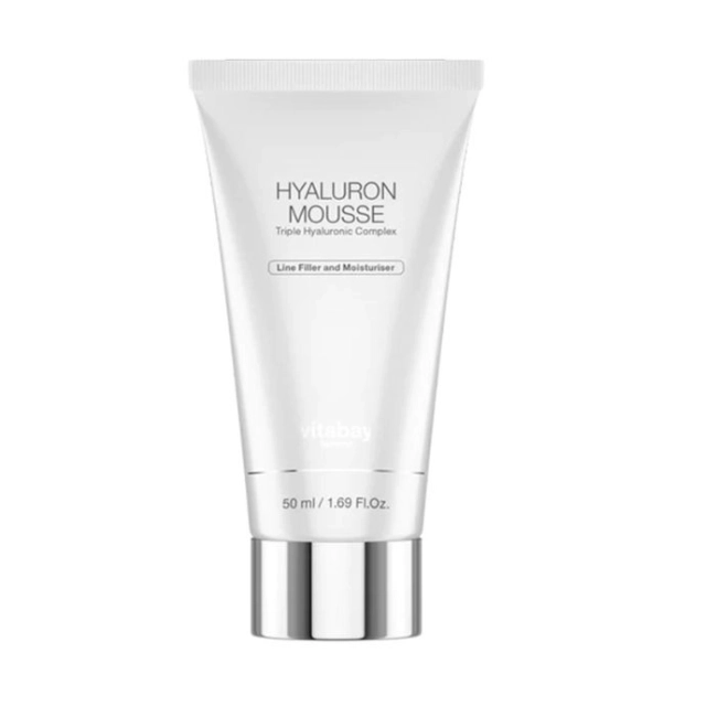 Vitabay Дневен крем - мус за лице с хиалуронова киселина, 50 ml