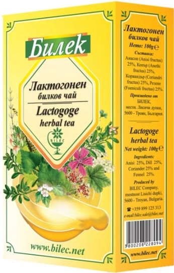 ЛАКТОГОНЕН ЧАЙ 100г.SP.LACTOGOGE