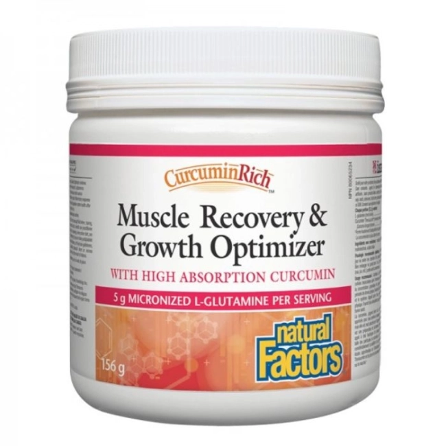Natural Factors CurcuminRich™ Muscle Recovery & Growth Optimizer х 156 g прах