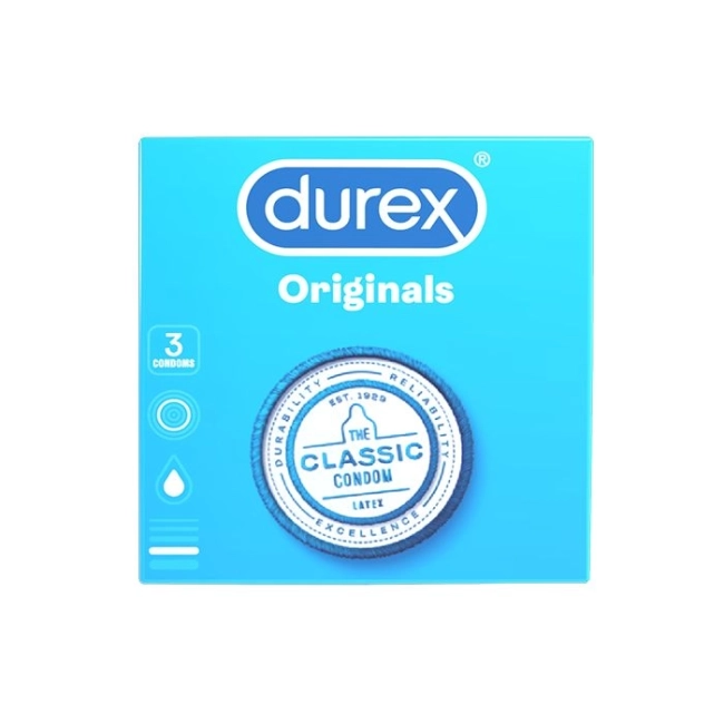 DUREX Originals Презервативи 3 бр