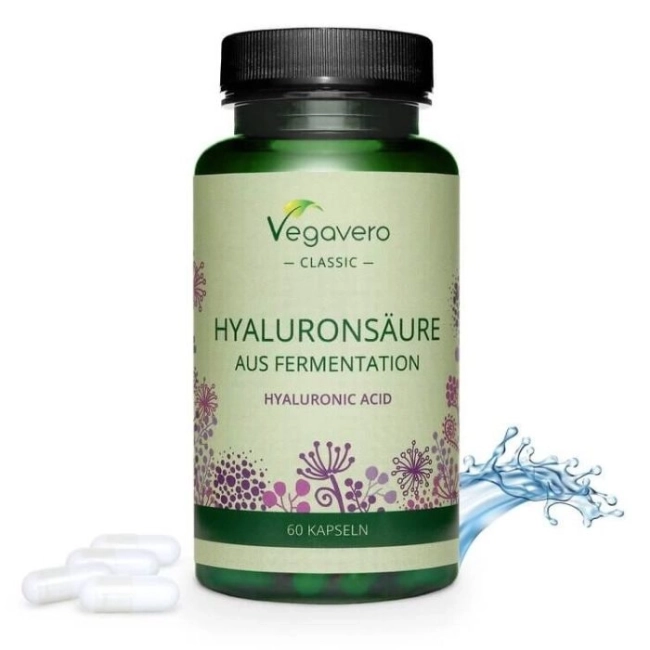 Vegavero Hyaluronsӓure / Хиалуронова киселина, 60 капсули, 100% Vegan