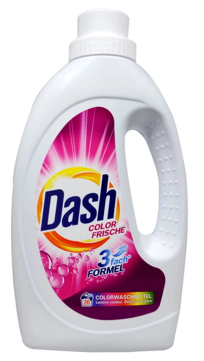 Dash Color Frische Течен перилен препарат за цветни тъкани 1.1л, 20 пранета