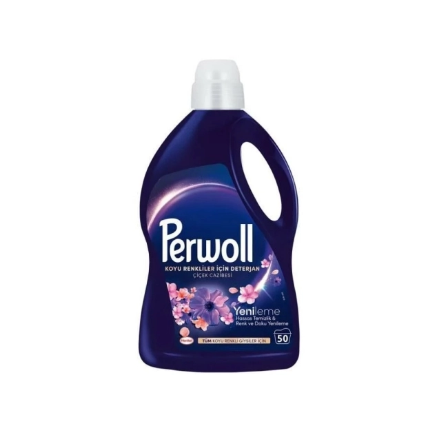 PERWOLL Renew Dark Bloom Течен перилен препарат 2,75л. 50 пранета