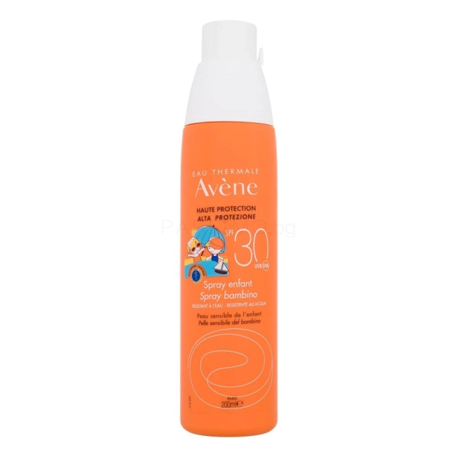 Avene Слънцезащитен спрей за деца за чувствителна кожа SPF30 200 мл