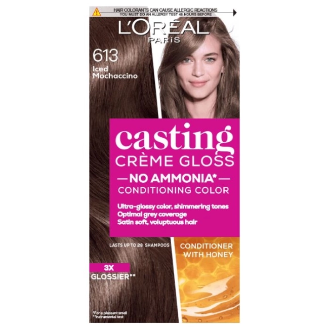 L'OREAL CASTING CREME GLOSS Боя за коса 613 iced mochaccino