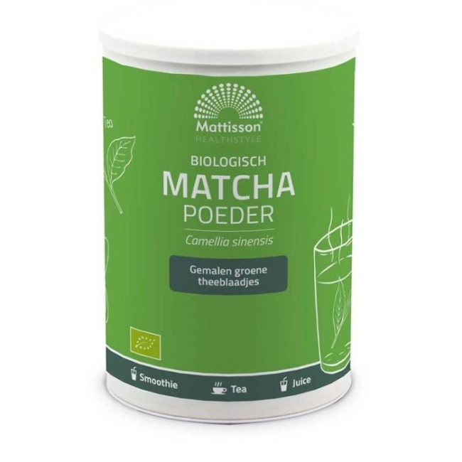 Mattisson Healthstyle Матча на прах Био, 125 g