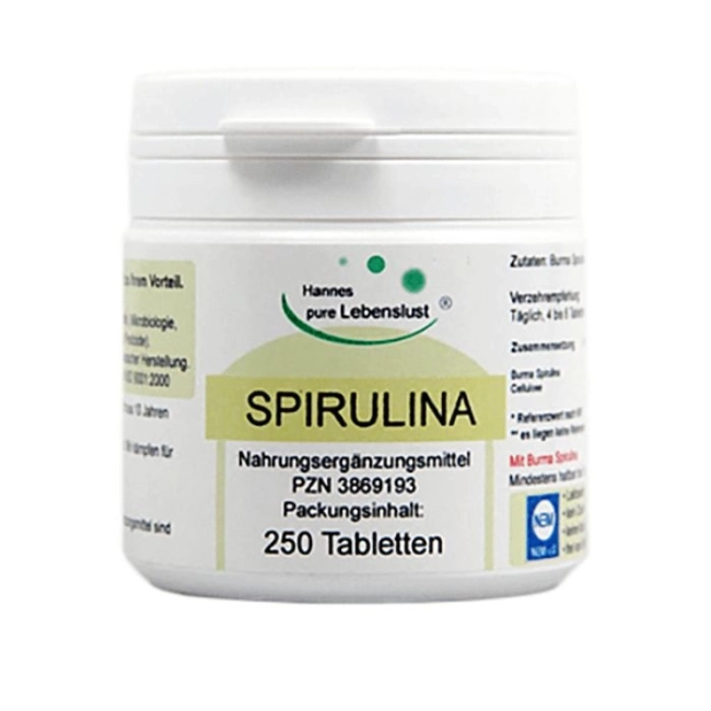 El Compra Spirulina - Спирулина, 250 таблетки