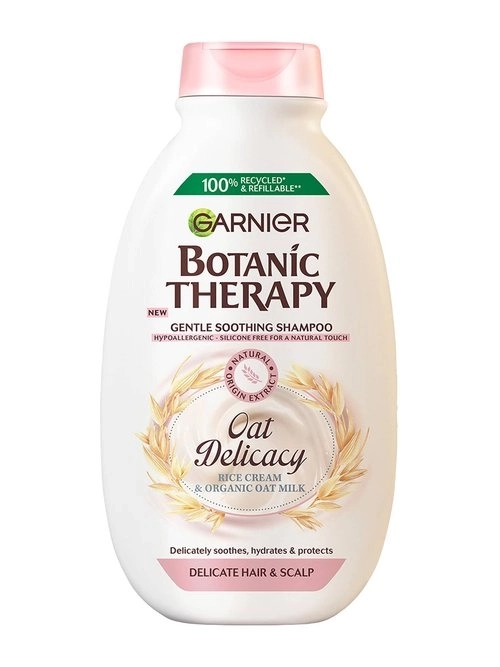 Garnier Botanic Therapy Успокояващ шампоан за деликатна коса и скалп 250 мл