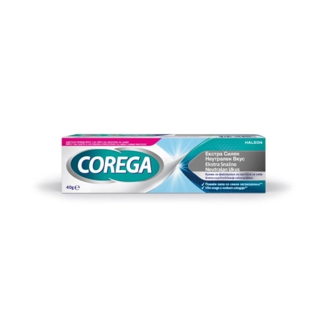 COREGА EXTRA STRONG NEUTRAL 40G КРЕМ ЗА ПРОТЕЗИ