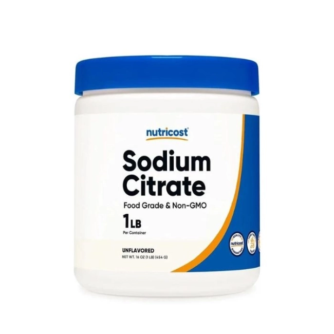 Nutricost Натриев цитрат, 454 g прах