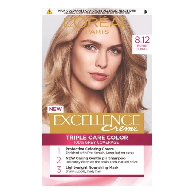 L’Oreal Excellence Creme Боя за коса 8.12 Natural Frosted Beige Blonde