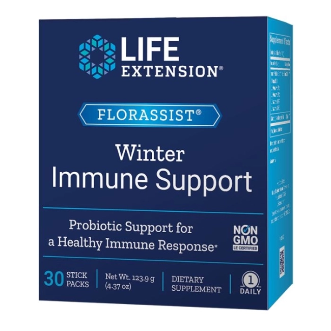 Life Extension Florassist® Winter Immune Support/ Пробиотик за силен имунитет х 30 сашета