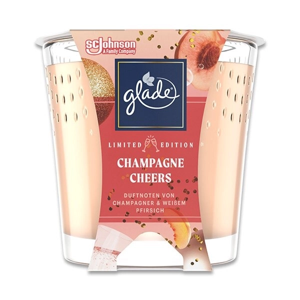 Glade Winter Wildflowers Ароматизирана свещ, 129 гр