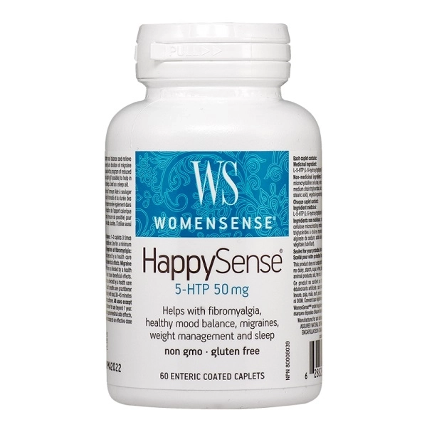 Natural Factors HappySense® WomenSense®/ 5-НТР 50 mg х 60 каплети