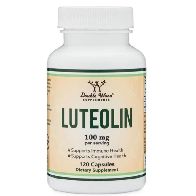 Double Wood Luteolin - Лутеолин 100 mg, 120 капсули