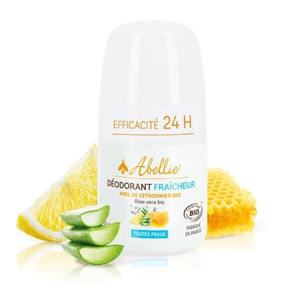 Famille Mary Рол-он дезодорант с Био пчелен мед, лимон и алое вера, 50 ml
