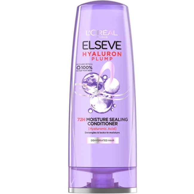 L’OREAL PARIS ELSEVE HYALURON PURE Балсам за дехидратирана коса, която се омазнява бързо, 200мл