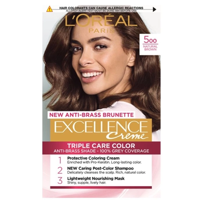 L’Oreal Excellence Creme Боя за коса 500 Natural Brown