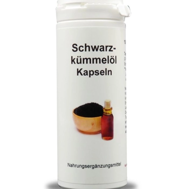 Karl Minck Schwarzkümmelöl - Масло от черен кимион 500 mg, 100 меки капсули