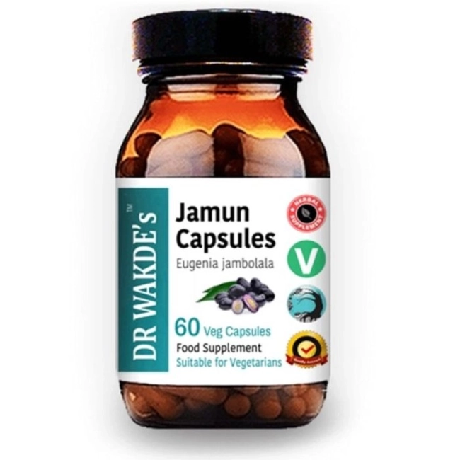DR WAKDE’s Jamun / Ямун Аюрведа, 60 капсули