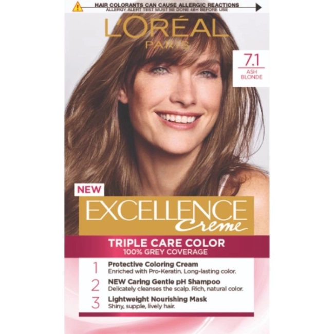 L’Oreal Excellence Creme Боя за коса 7.1 Ash Blonde