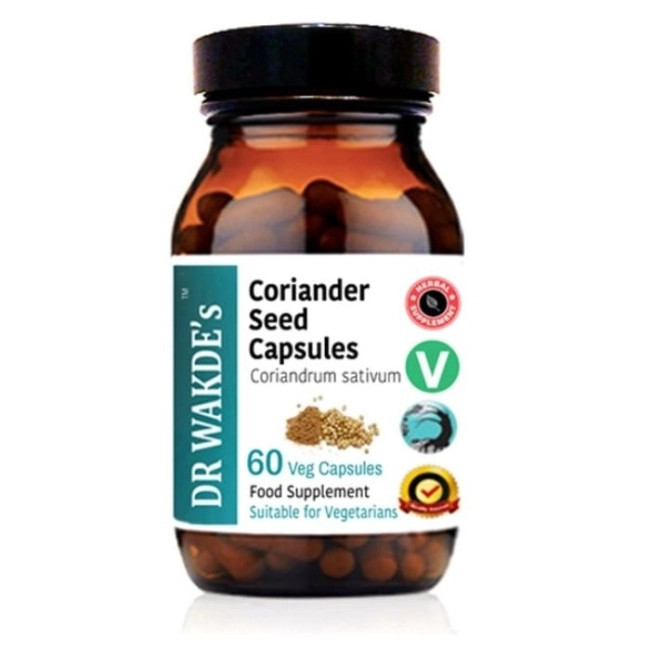 DR WAKDE’s Coriander seed / Кориандър Аюрведа, 60 капсули