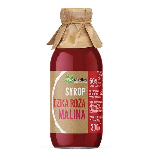 Ekamedica Сироп от шипка и малина, 300 ml
