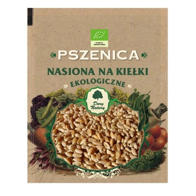 Dary Natury Пшеница (Семена за кълнове) Био, 50 g