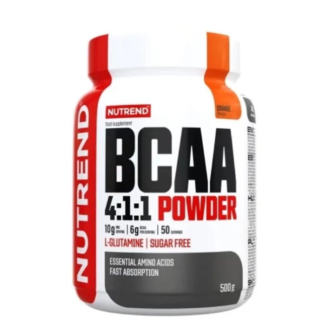 Nutrend BCAA 4:1:1 Powder 500 г. с вкус на Портокал