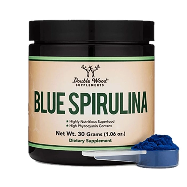 Double Wood Blue spirulina / Синя спирулина / Прах, 30 g