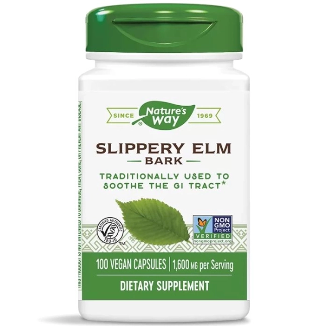 Nature’s Way Червен бряст - при възпаления на стомашно-чревния тракт - Успокоява стомашната лигавица, 400 mg, 100 капсули