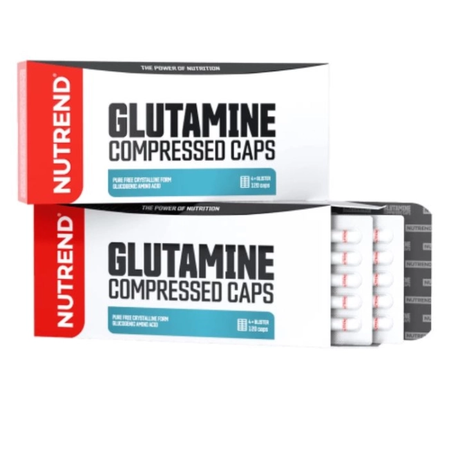 Nutrend Glutamine Compressed Caps 120 капсули