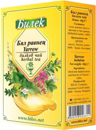 БЯЛ РАВНЕЦ стрък 40г.H.MILLEFOLII