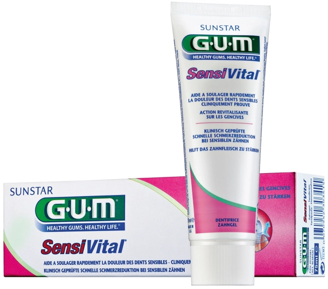 GUM SensiVital+ Паста за зъби 75 мл