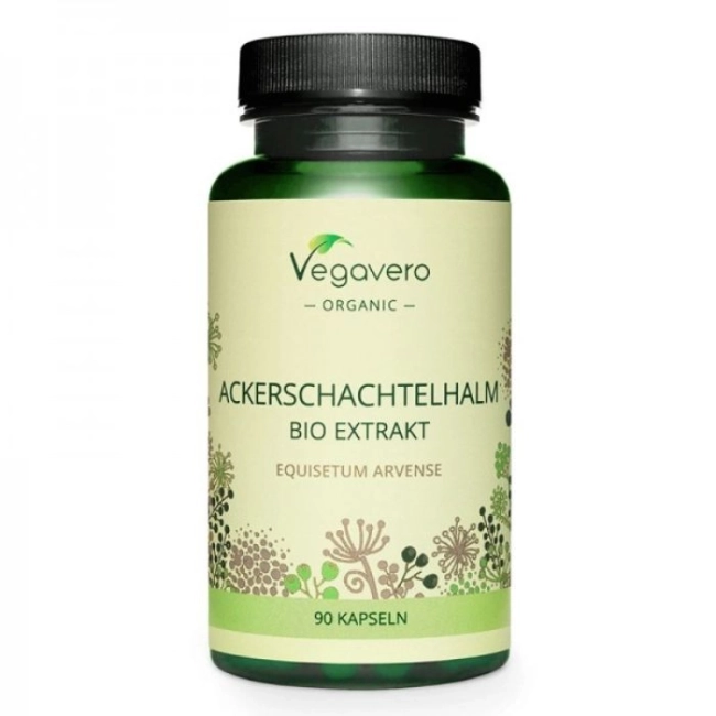 Vegavero Коса и кожа - Полски хвощ Био, 90 капсули