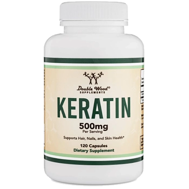 Double Wood Keratin / Кератин, 120 капсули