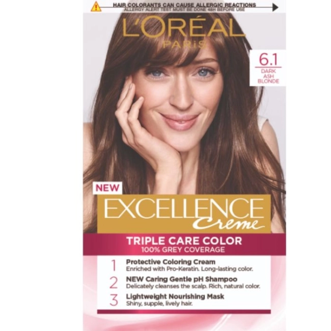 L’Oreal Excellence Creme Боя за коса 6.1 Dark Ash Blonde