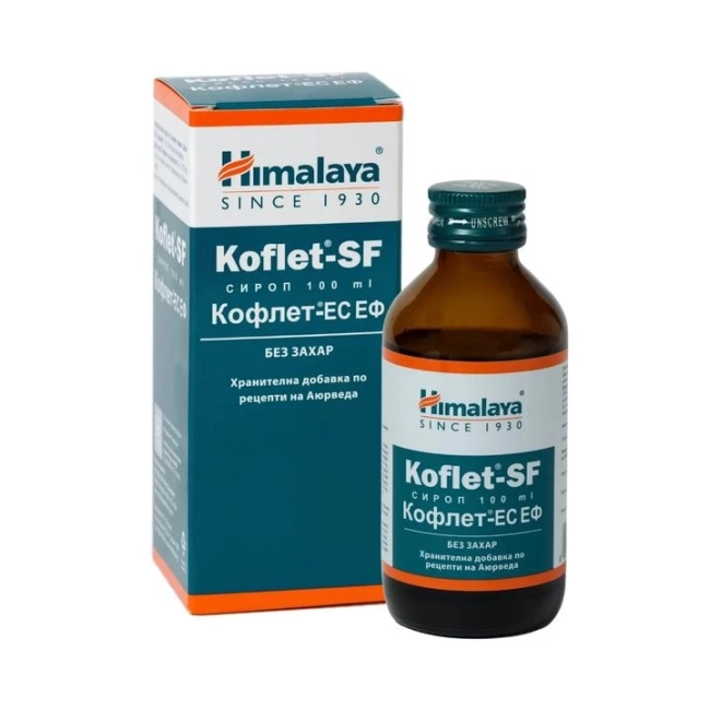 КОФЛЕТ ЕС-ЕФ сироп без захар 100мл.