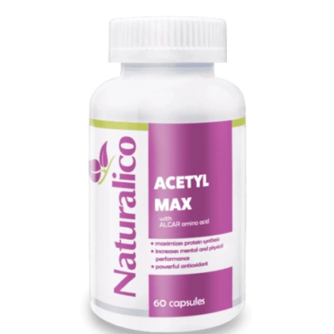 Naturalico Acetyl Max 60 Капсули