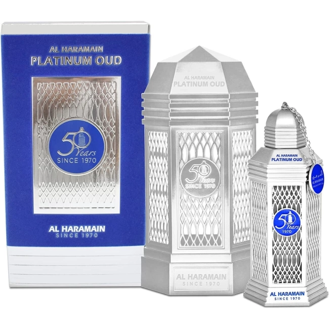 Al Haramain 50 Years Platinum Oud Унисекс EdP 100 ml