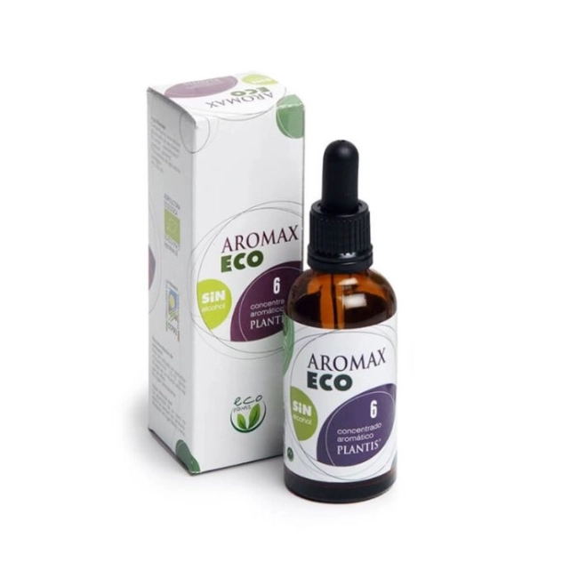 Artesania Agricola Билкова тинктура срещу разширени вени и хемороиди - Aromax Eco 6 Plantis®, без алкохол, 50 ml