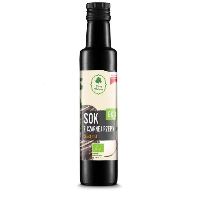 Dary Natury Сок от черна ряпа Био, 250 ml