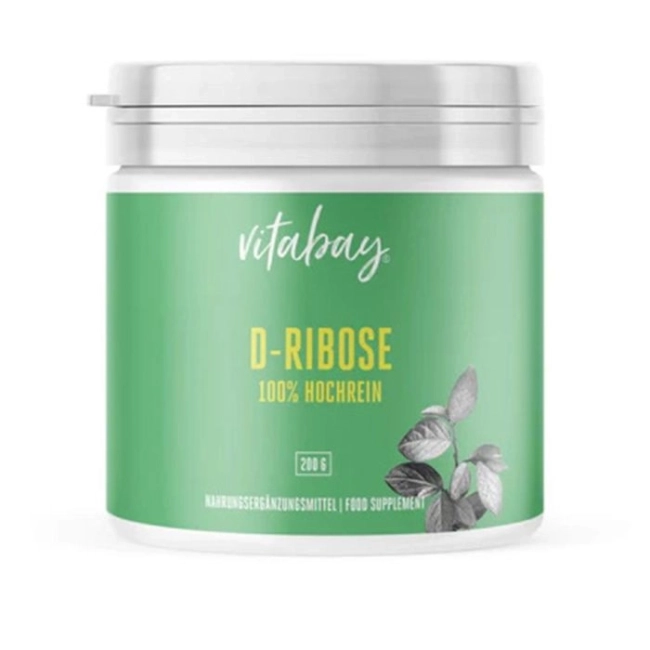Vitabay Енергия и издръжливост - Д-Рибоза, 200 g прах