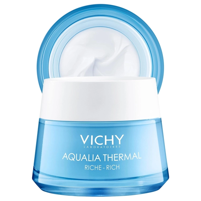 Vichy Aqualia Thermal Хидратиращ крем за лице с плътна текстура 50 мл