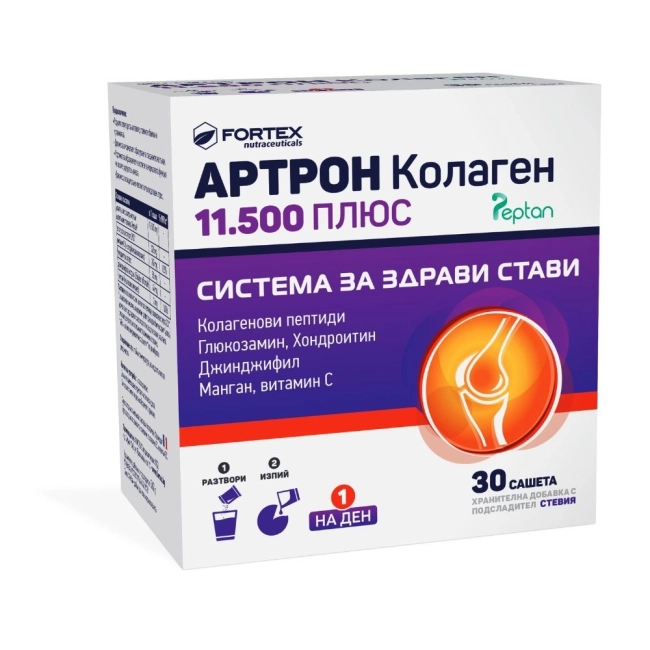 Fortex Артрон Колаген 11 500 Плюс 30 сашета